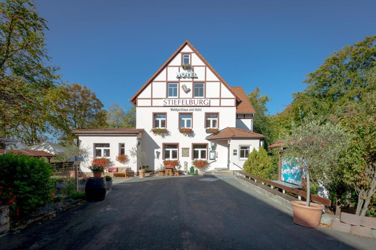 Stiefelburg Der Berghof Hotel Nauendorf  Buitenkant foto